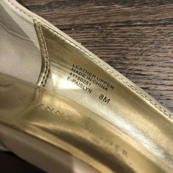 Never worn soft leather classic Etienne Aigner  shoes. - Picture 5 of 7